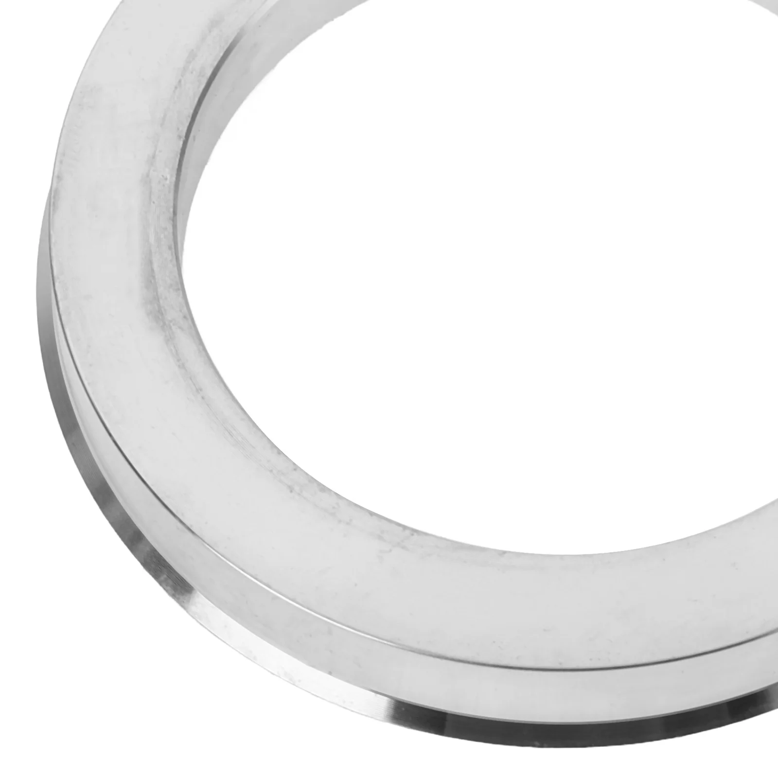 

4 Pcs Ring Hub Center Rings for Wheels Atv Air Axle Shaft Adapter Centric Silver Bore Front