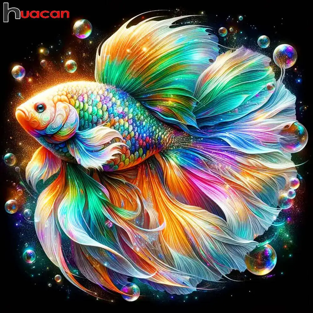 Huacan Diamant Malerei Tier Hund Neuheiten Diamant Mosaik Cartoon Mirroe Kunst Wohnkultur Diy Geschenk Strass Bilder