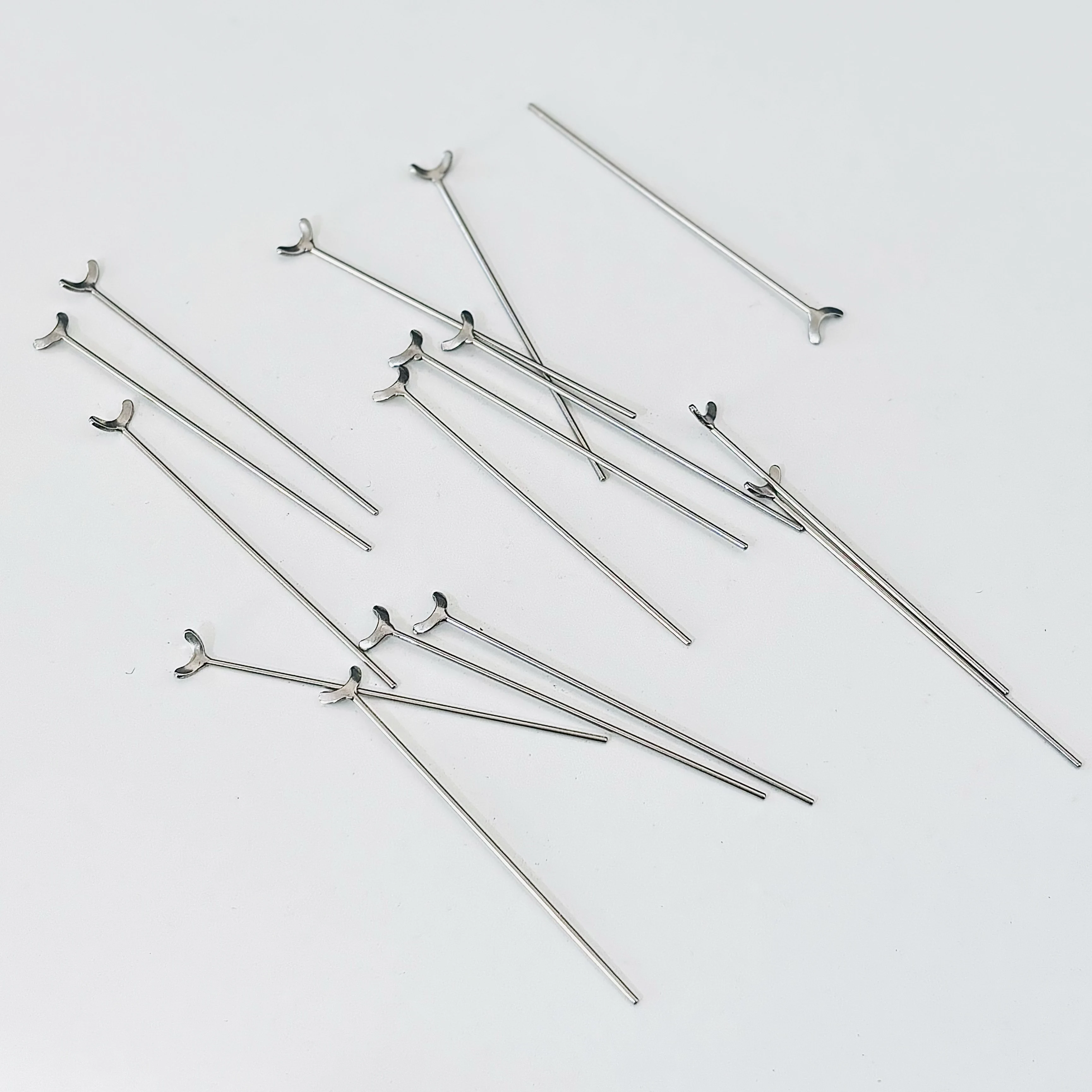 1.0mm Dental J Clasp Ball Retainer Roach Orthodontic Oblique Bar Y-Type Denture ScheuTeeth Position Hold
