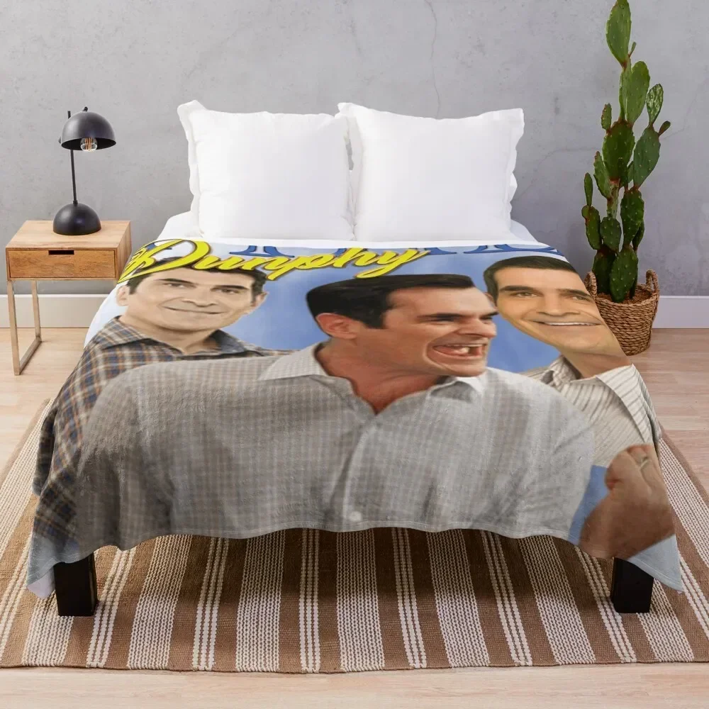 

Phil Dunphy Throw Blanket Warm Comfortable Blanket for Office Napping