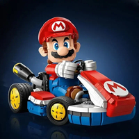1972Pcs standard kart classic game racing creative model building blocks city car assembly bricks children's toys adult gifts