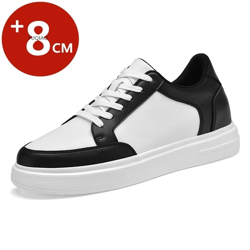 

Обувь для увеличения роста для мужчин и женщин, 8 см, скрытые внутренние стельки, повседневные кроссовки-лифты, удобные легкие прогулочные спортивные кроссовки