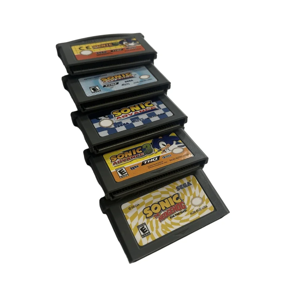 Sonic 3 США/EUR 32-битный картридж для видеоигр Advance для GBA/GBA NDS (слот GBA) |   Качественный и красивый подарок для ребенка