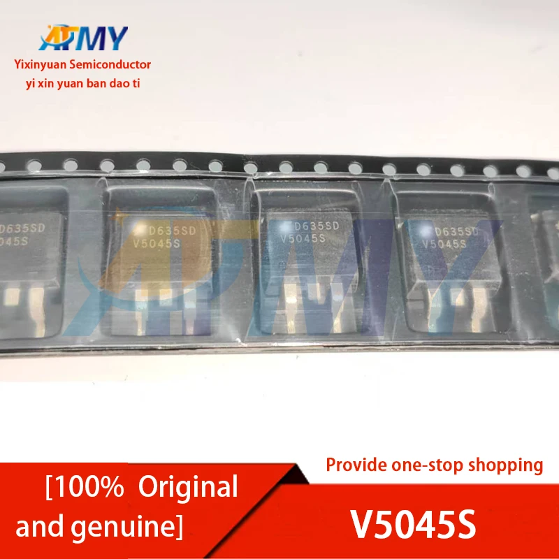 

5piece V5045S ISL9V5045S3ST TO-263 480V 51A Automotive Computer Circuit Ignition Control Chip