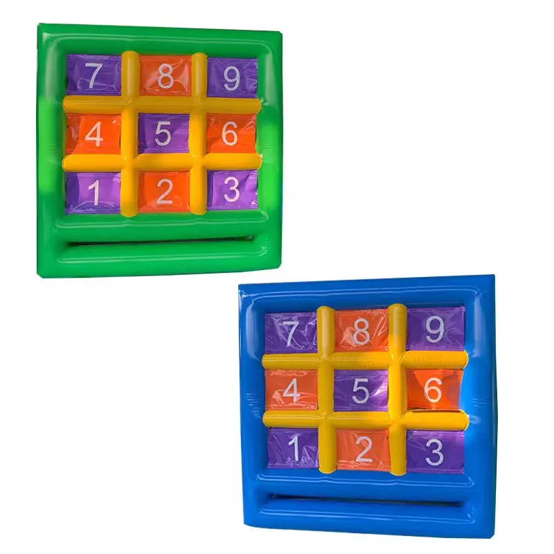 Gran oferta de portería de fútbol inflable, portería de entrenamiento de PVC, juegos deportivos, portería de fútbol, juegos inflables de construcción de equipos