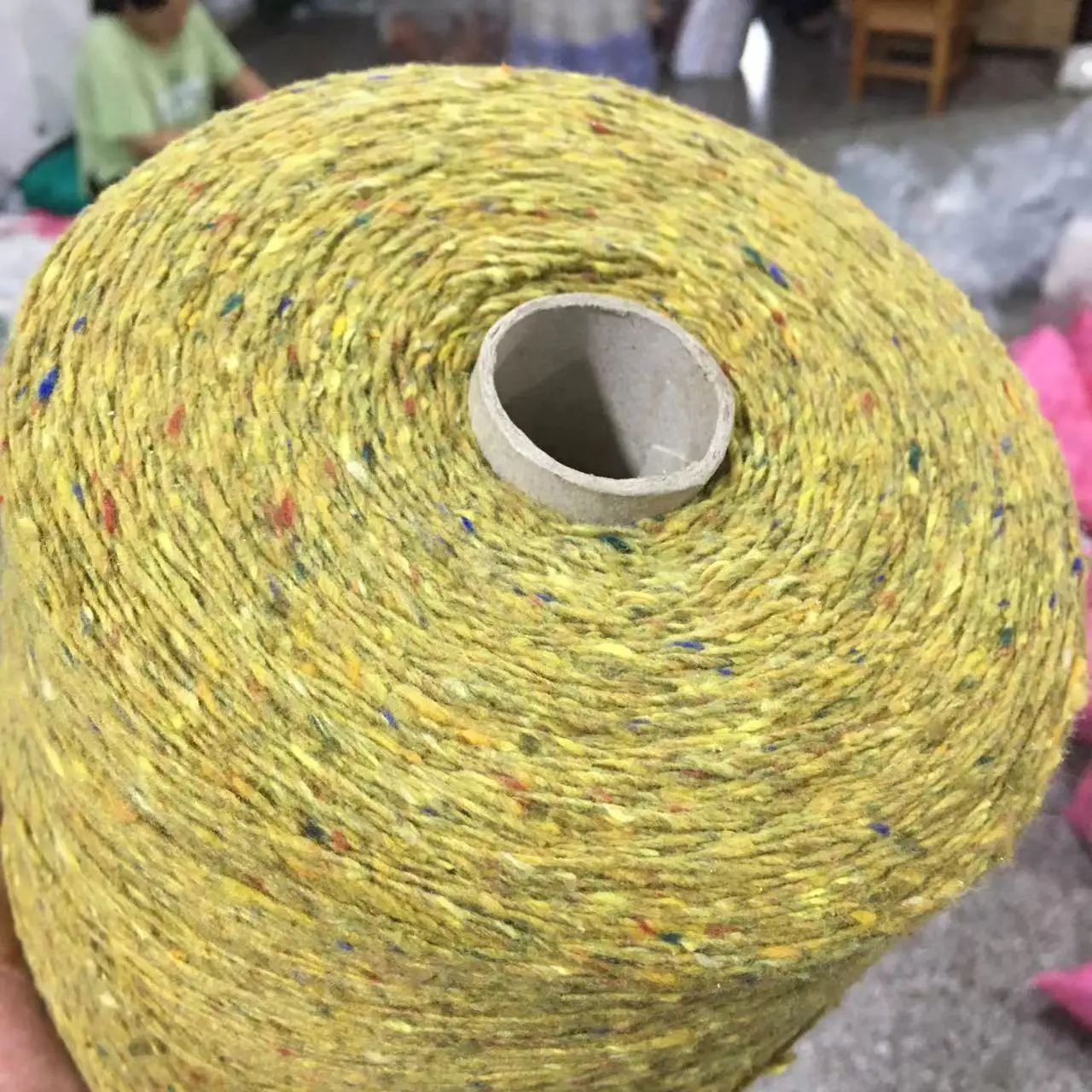 

Rare Brand Yak Mohair Yarn Soft Warm Non-Ballling Color Spot Easy to Weave Handmade Clothing Fabric