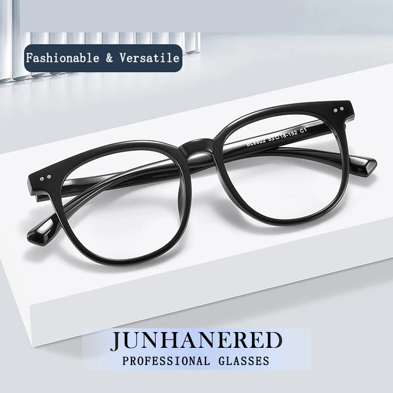 

Classics Brand Design Man Custom Optical Eyeglass Ultra-lightweight Vintage Round Frame Prescription Anti Blue Light Glasses