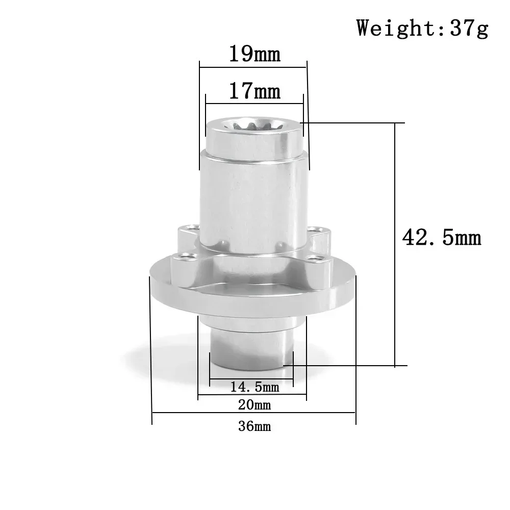 Carretel diferencial de metal, carretel de armário diferencial para trxs 1/5 X-MAXX 6s 8s 1/6 xrt 8s rc, peças de atualização de carro, acessórios
