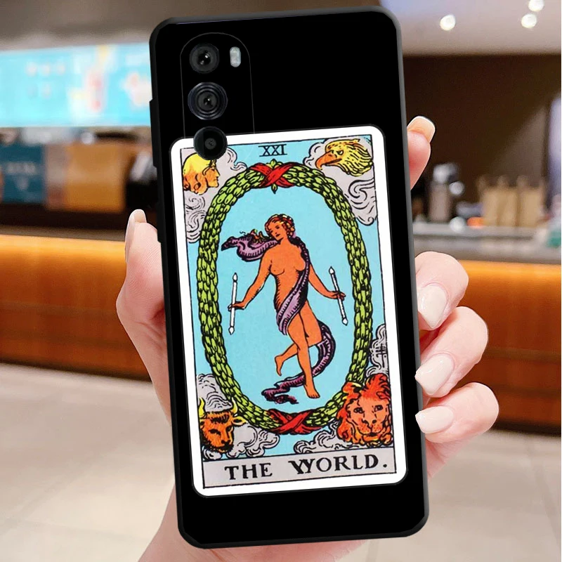 حافظة هاتف لهاتف موتورولا إيدج 50 40 برو 60 50 40 30 Ultra Neo Fusion Moto G85 G72 G53 G54 G84 G13 G32 مصر التارو العرافة