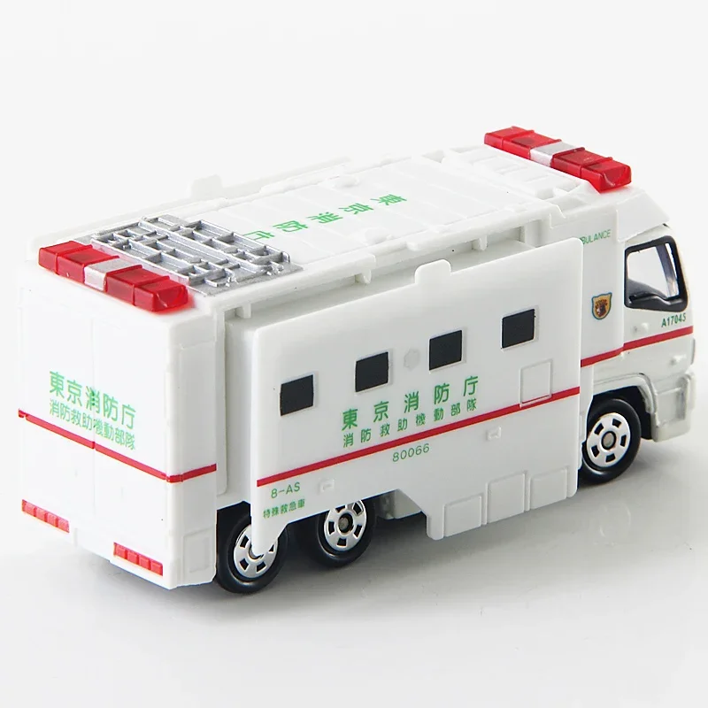 Takara Tomy Tomica Premium SUPER AMBULANCE Mini Gt Die-cast Alloy Car Model Ornaments Kids Toys Boys Christmas Birthday Gift