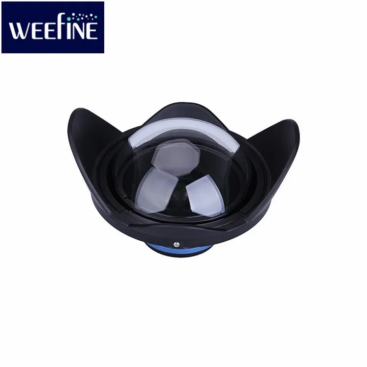 Weefine WFL02 fisheye wide angle lens M52 24mm thread for TG4 TG5 camera Housing case Underwater Photography