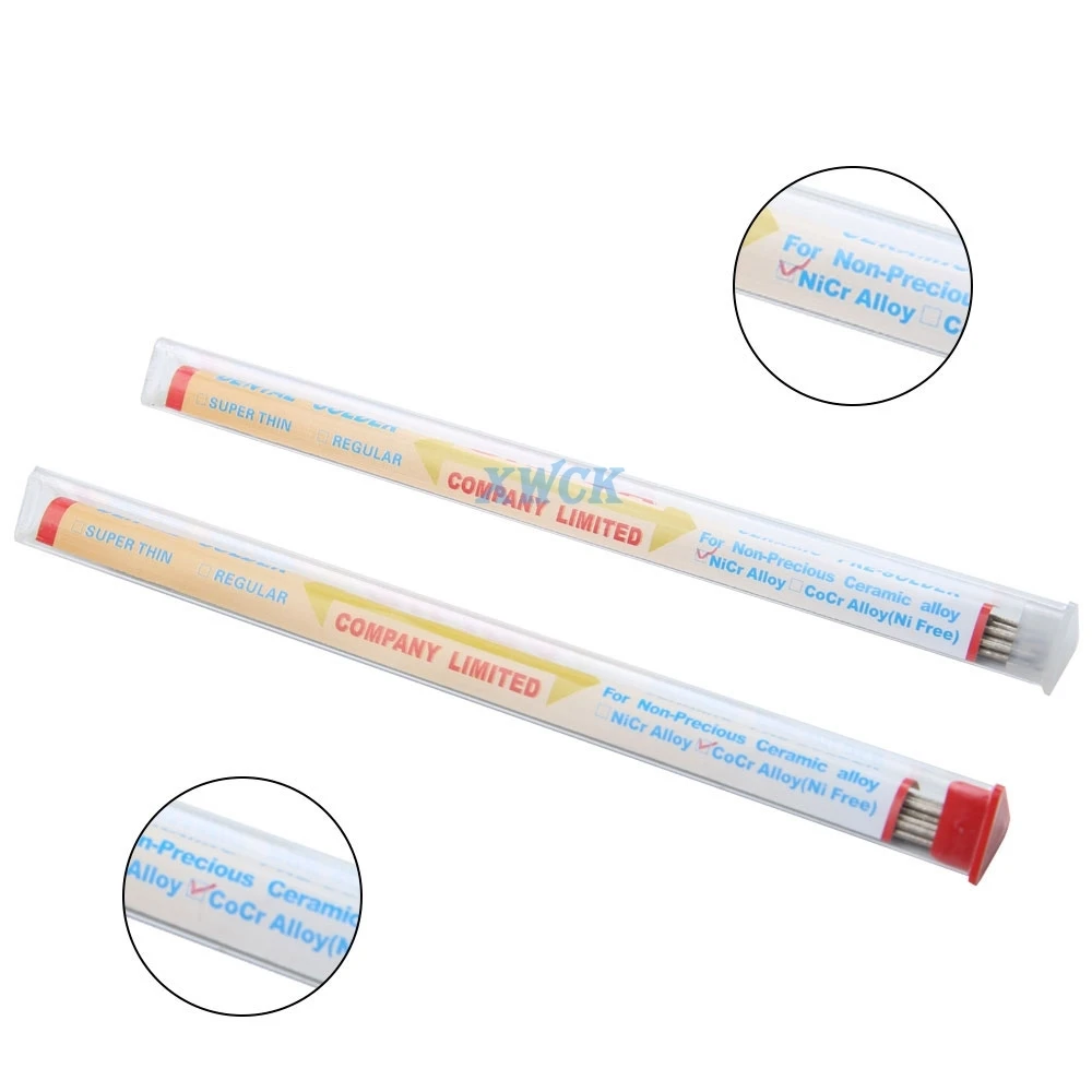 Dental Lab Product High Temperature Welding Rod NiCr Alloy For PFM Soldering For 31g NiCr Alloy