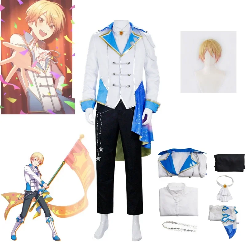 

Project SEKAI Anime Tenma Tsukasa Cosplay Uniform Tks Tms Wigs + Suits Stage Costumes Project Sekai Colorful Stage!