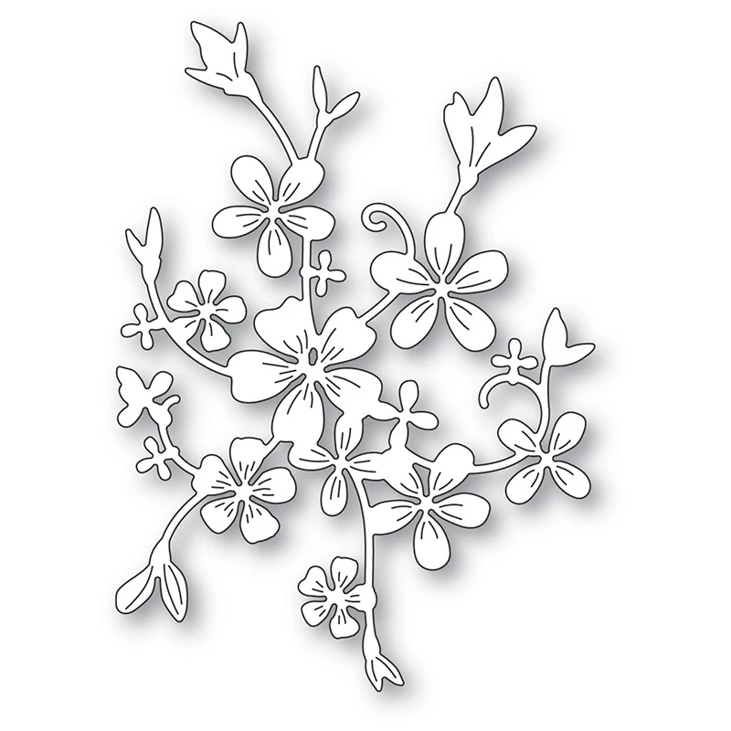 Metal Cutting Dies flower Stencils For DIY Scrapbooking Decorative Embossing Handcraft Template