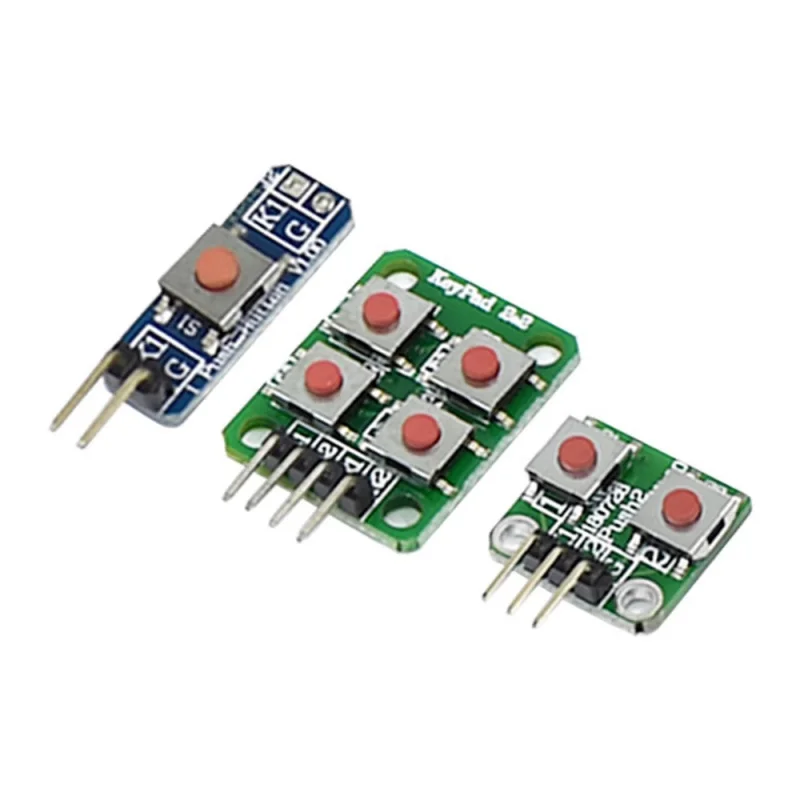 Teclado microinterruptor 2×4 com 8 interruptores Microcontrolador Módulo de expansão de teclado externo