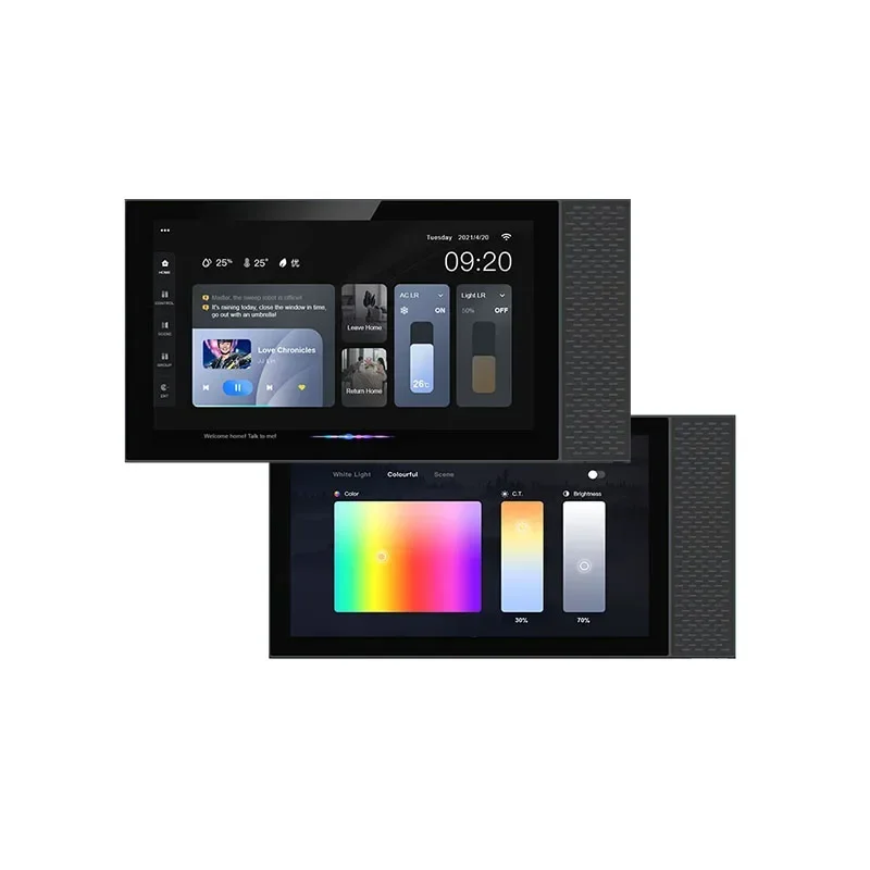 

2025 7-Inch Android Smart Home Amplifier Smart Panel Touch Control Tuya Zigbee Multi-function Control Smart Home Control Panel