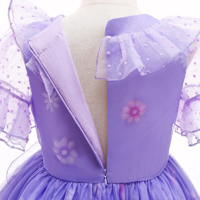 Vestido de Encanto mirantil para niñas, disfraz de Halloween, Carnaval, fiesta de princesas, nuevo