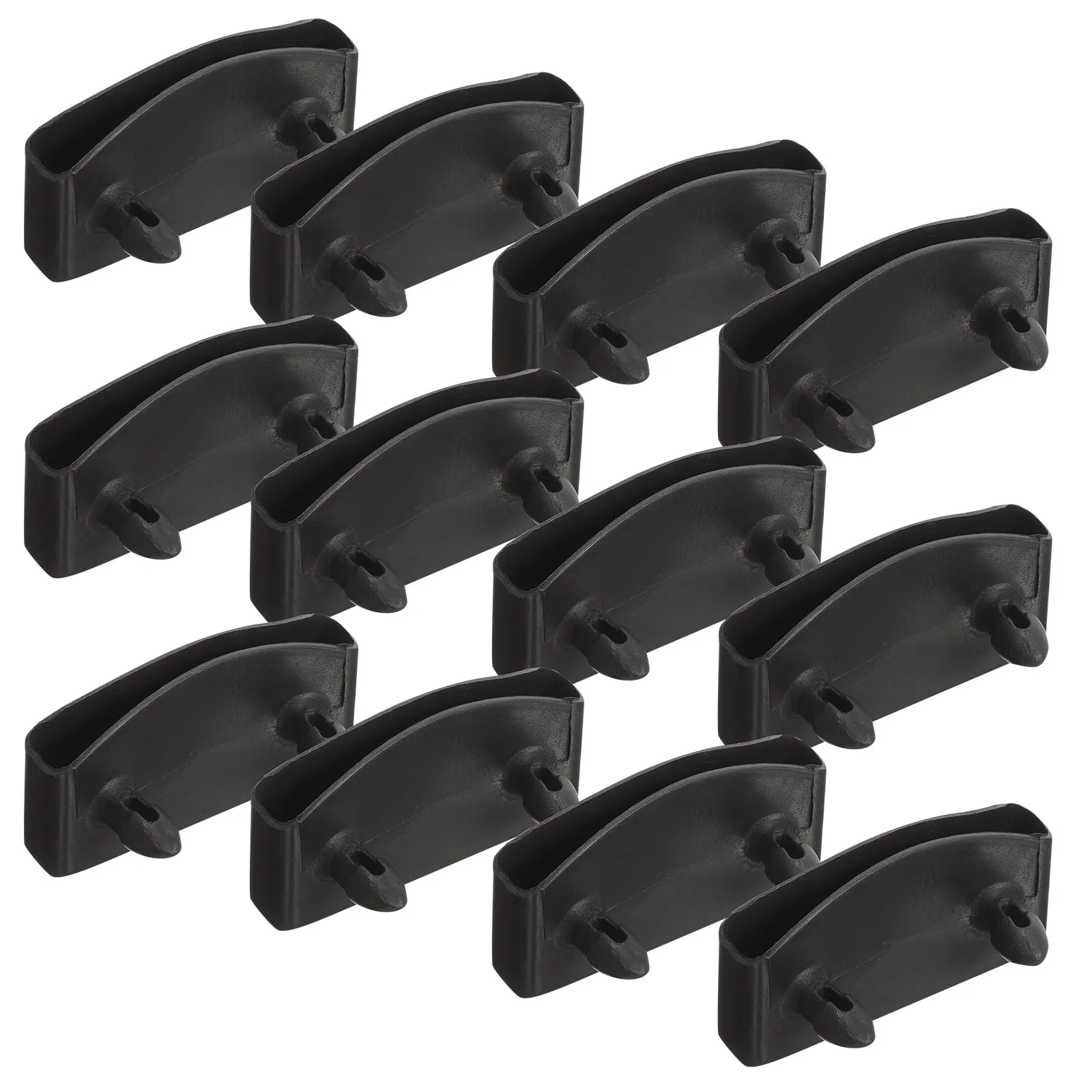 20Pcs Bed Slat Replacement Plastic End Caps Holders Repair Parts for Metal Wooden Beds Furniture Accessories