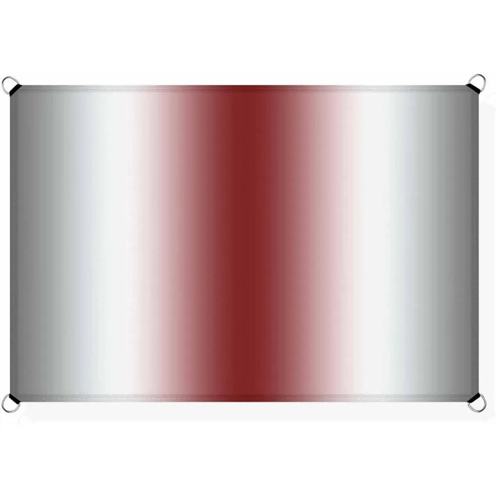 

Sun Shade Sail 14x18ft,Abstract Minimalist Gradient Art Sun Block Sunshade Waterproof Sun Shade Sail Canopy Awning for Outdoor P
