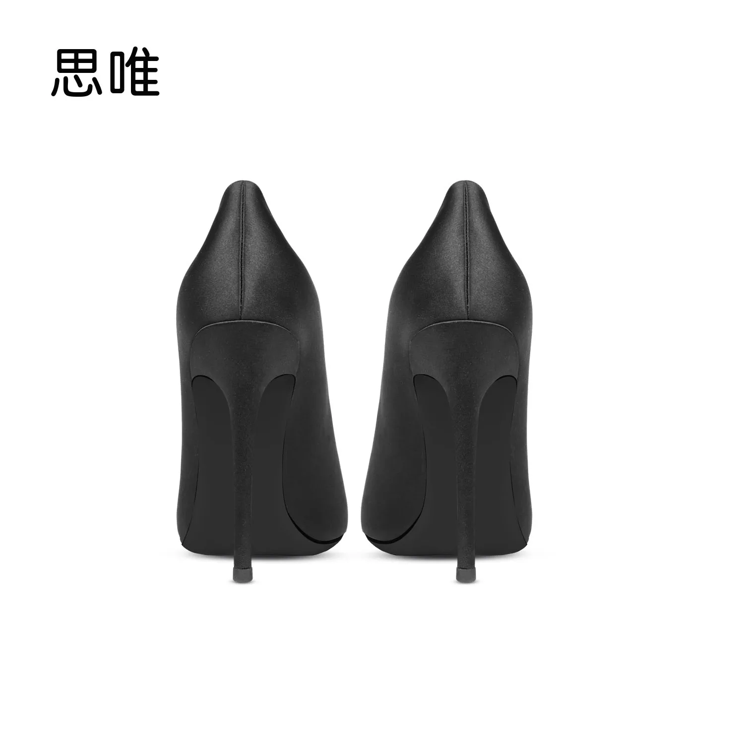 Heels For Women 2024 Luxury High Heels Shoes Women Shoes Rhinestone Pumps Black Pointed Toe Thin Heel Sexy Wedding Party Ladies