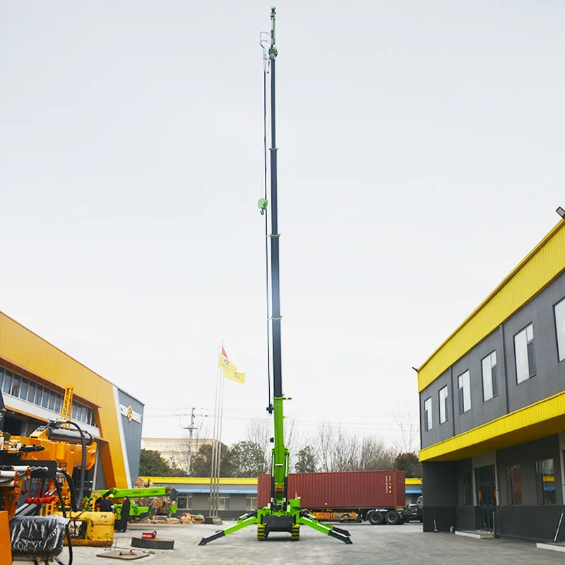 

Spider Crane 3 5 8t Spider Crane With Telescopic Lift For Construction Use Hydraulic Crane Lifting Equipment