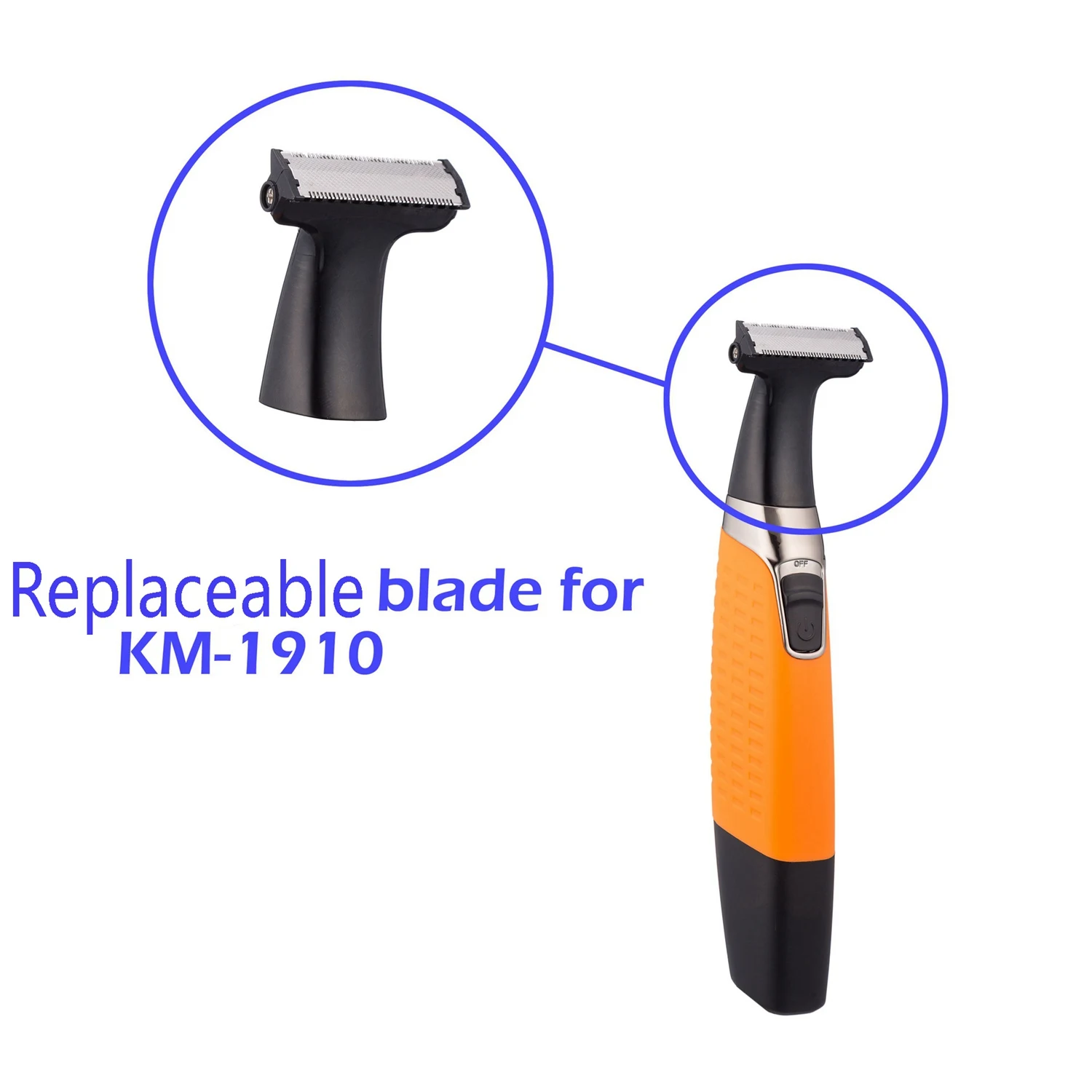 for Kemei Trimmer Micro-type Replacement Head Electric Shaver Cleaning Trimmer Head