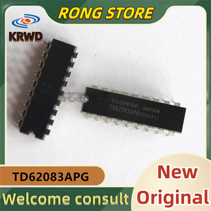 10PCS TD62083APG New Original TD62083AP  DIP18