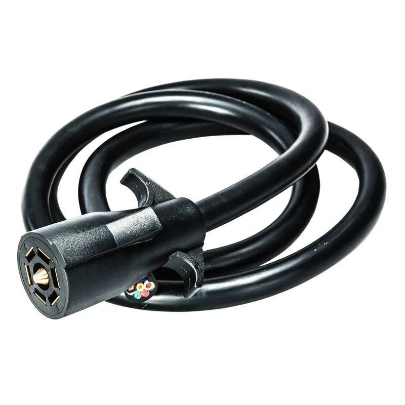 American Car Trailer Accessories Original American Seven Pin Trailer Plug Connection Cable 8ft UP1722-8ft RV Connection Cable