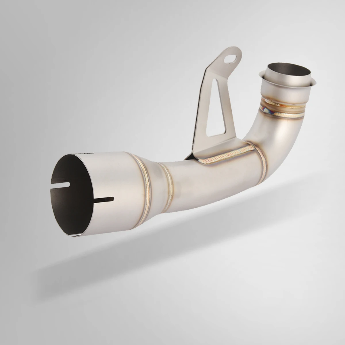 

Slip On Original For CFMOTO 500SR 500VOOM 2024 2025 Motorcycle GP Exhaust System Stainless Steel Connect Tube Middle Link Pipe