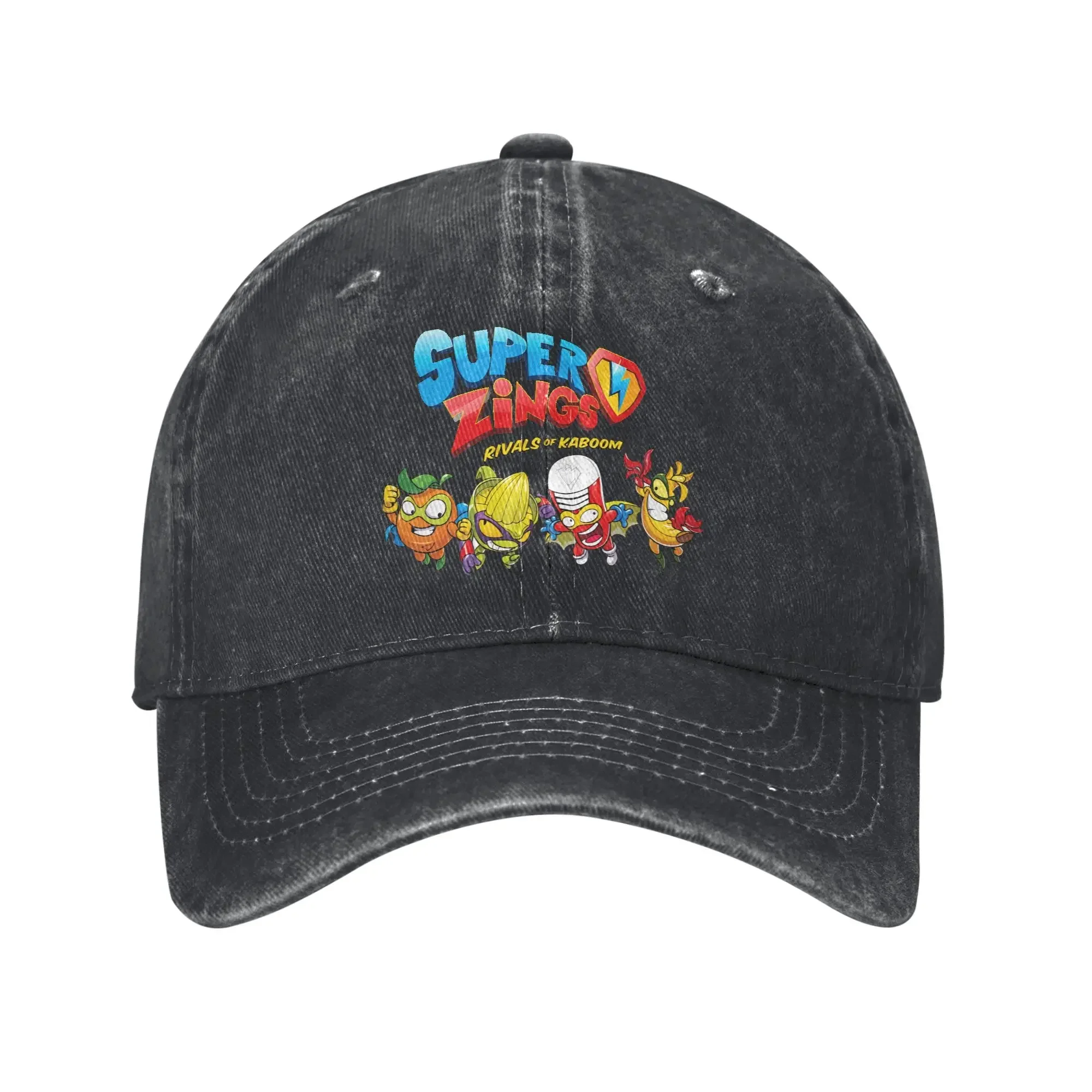 New Super Zings Game Superthing  Casual Baseball Cap Spring Running Hippie Snapback Cap Couple Women Trendy Baseball Caps