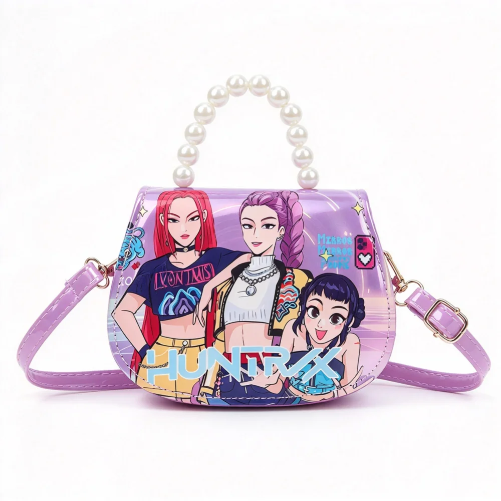 Koreanischer Anime-Stil Niedliche Zero-Geldbörse Perlen-Diagonaltasche Aufbewahrung Neue Version – Detail 13