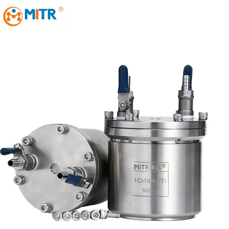 Good Quality 304 Stainless Steel Ball Mill Jar Planetary Ball Mill Stainless Steel Vacuum Jar for Sale