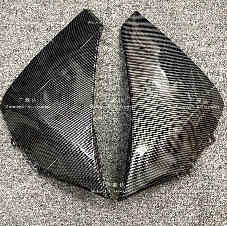 Carbon fiber paint Upper Front Side Radiator Cover Fairing Fit For Yamaha YZF R1 2009 2010-2014 housing