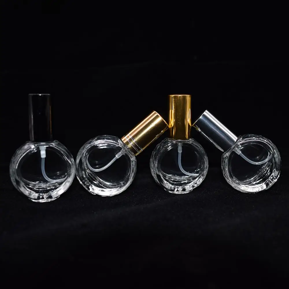 Reusable 10ml Clear Refillable Travel Perfume Atomizer Glass Pump Spray Bottle