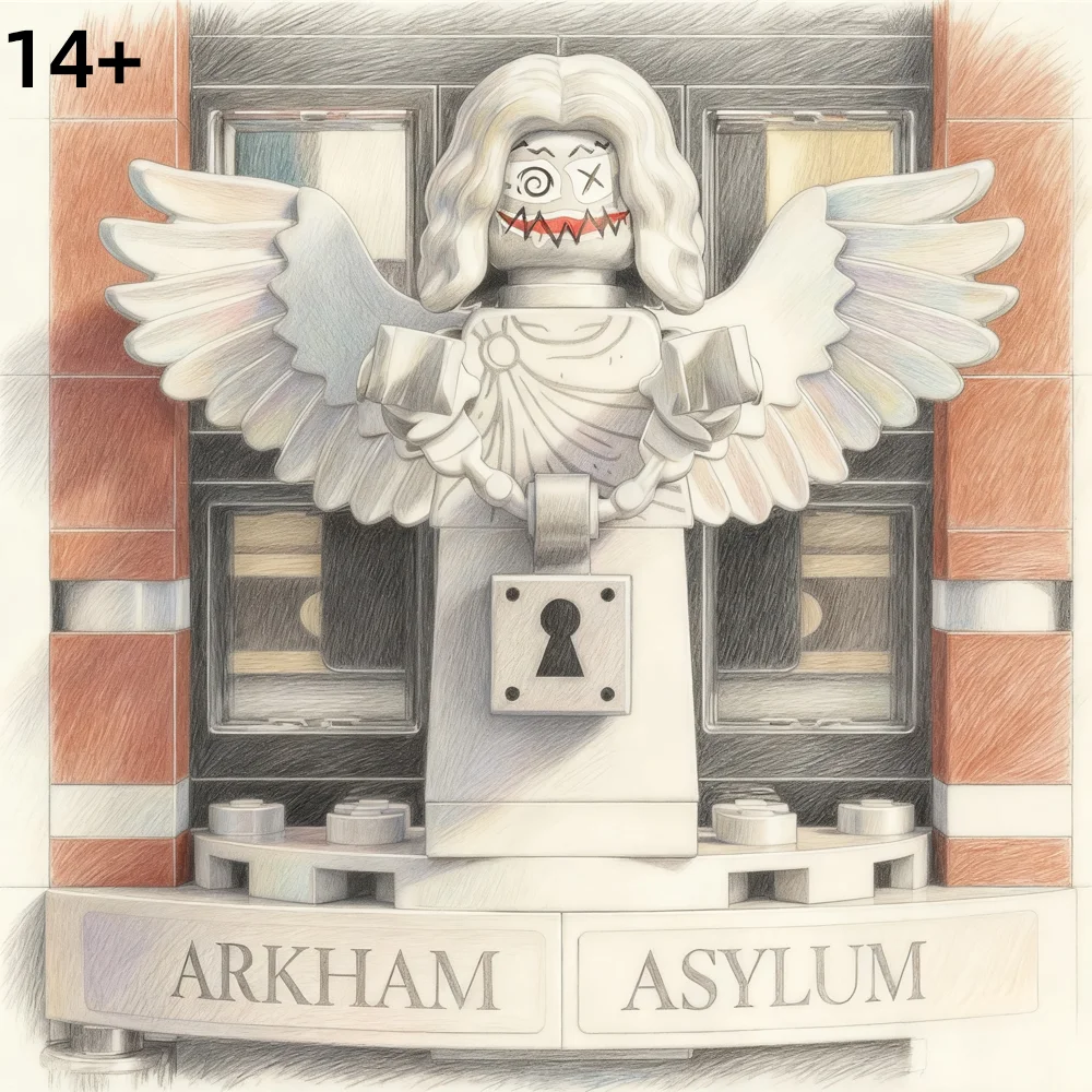 مجموعة ألعاب Arkham Asylum من سلسلة Hero الجديدة لعام 2026، الهالوين، هدية عيد الميلاد، هدية عيد الميلاد #6