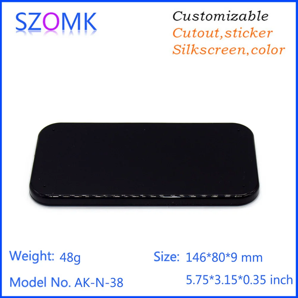 

Pretty hot selling plastic wireless charger boxes (4Pcs) 146*80*9mm szomk 2015 new charger enclosure, portable junction boxes