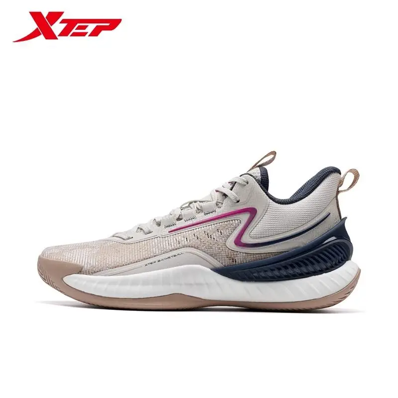 Xtep Jieao 2 Generation Basketball Shoes Men's Summer Low-top Professional Practical Cushioning and Breathable Sports Shoes