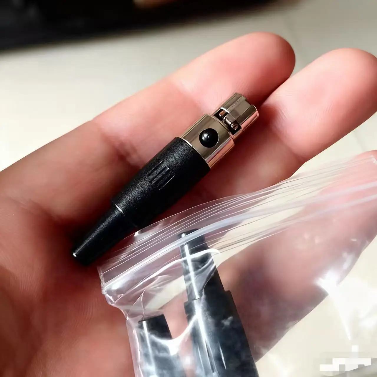 Wireless Microphone Bodypack Mini 3 4 Pin XLR Male Female Connector Adapter Plug for Stage Performance Mic Cable