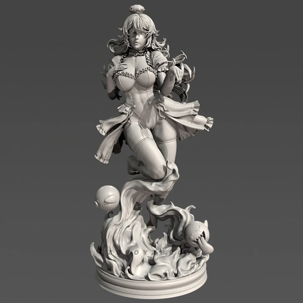 Wysokość figurki mężczyzny 38mm 50mm 75mm Zestawy modeli z żywicy bezbarwne i do samodzielnego montażu (Druk 3D) TD-7603/3D