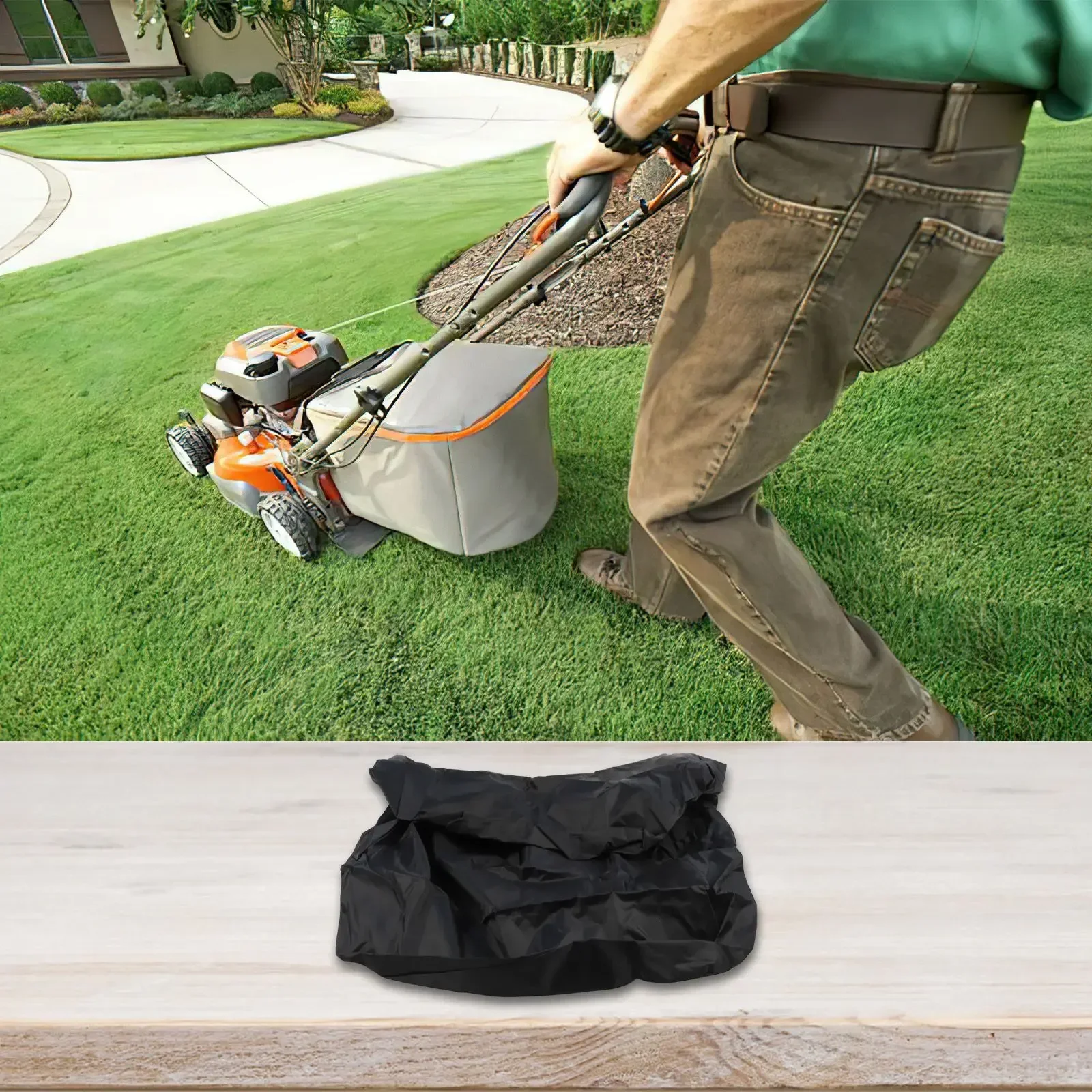 Waterproof Protective Cover for Riding Lawn Mower Seats Tractor Use 210D Oxford Fabric Guards Against Rain Snow and Sun Damage