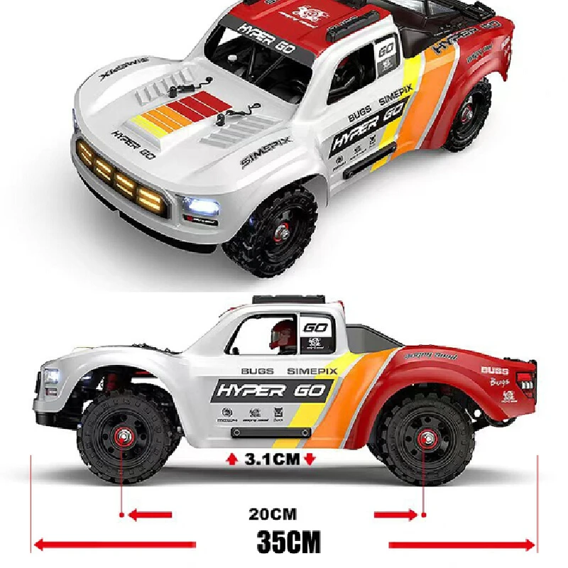 Mjx 1:14 Brushless Rc Car 4wd High Speed Off Road Racing Vehicle Professional Remote Control Truck Model For Adults