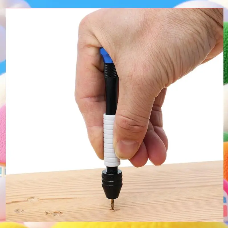 

Pin Vise Hand Drill Manual Drills W/25Pcs Drill Bits (0.5Mm-3Mm) -Rotary Hobby Drill For Jewelry Making, Wood-ABUA