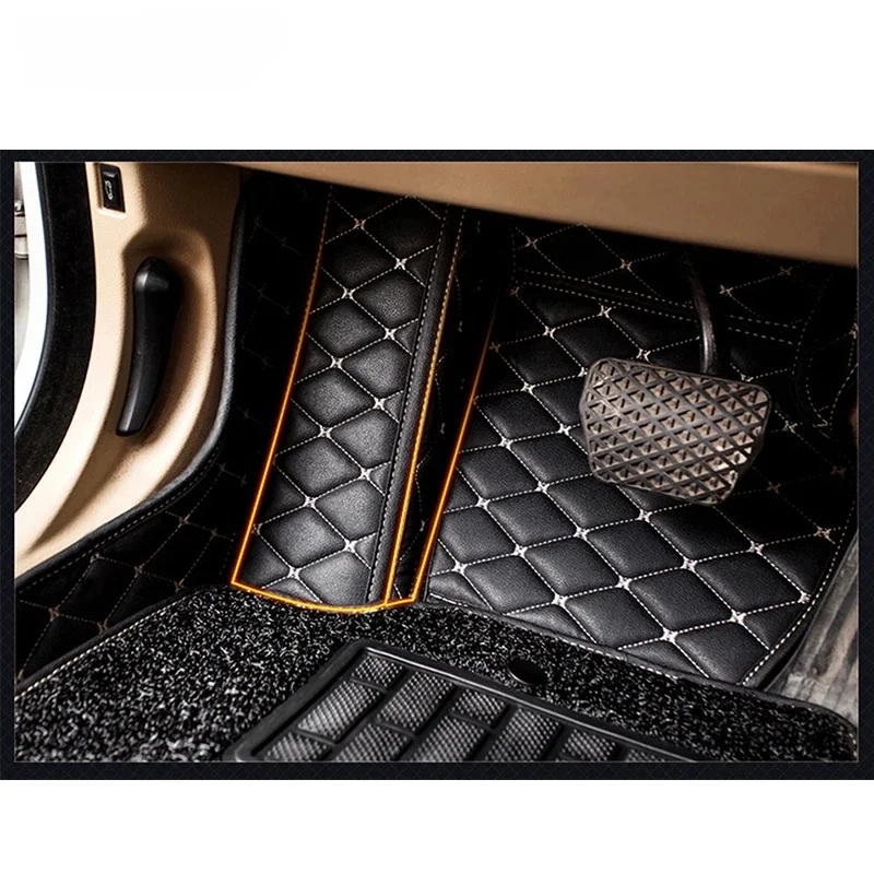 Custom Car Floor Mats Fit For Hyundai Tiburon Coupe2002 2003 2004 2005 2006 2007 2008Foot Pads Carpet Cover Interior Accessories