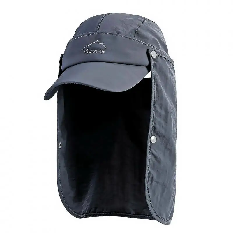 

Outdoor Hiking Bucket Hat Sun Protection UV Fisherman Hat Camping Quick-dry Balaclava Cap Windproof Sun Visor Hat for Tourism