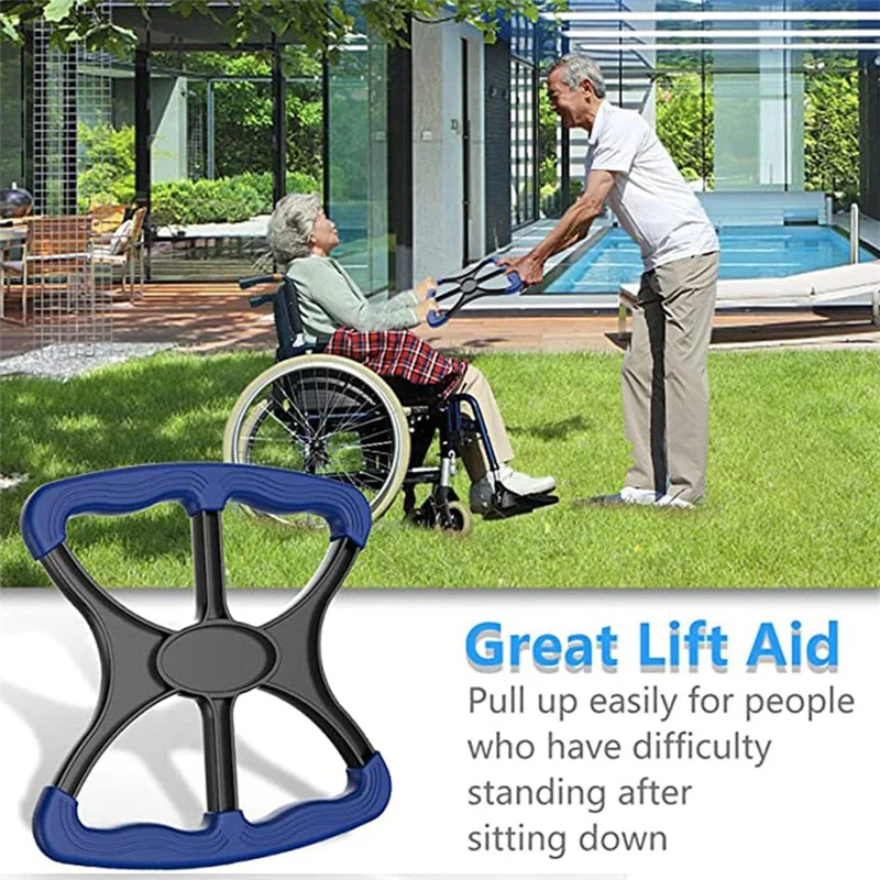 New Elderly Care Worker Assisted Lift Standing Grip Tool Non-slip Handle Stronger Grip Contact-free Auxiliary Tool For Elderly