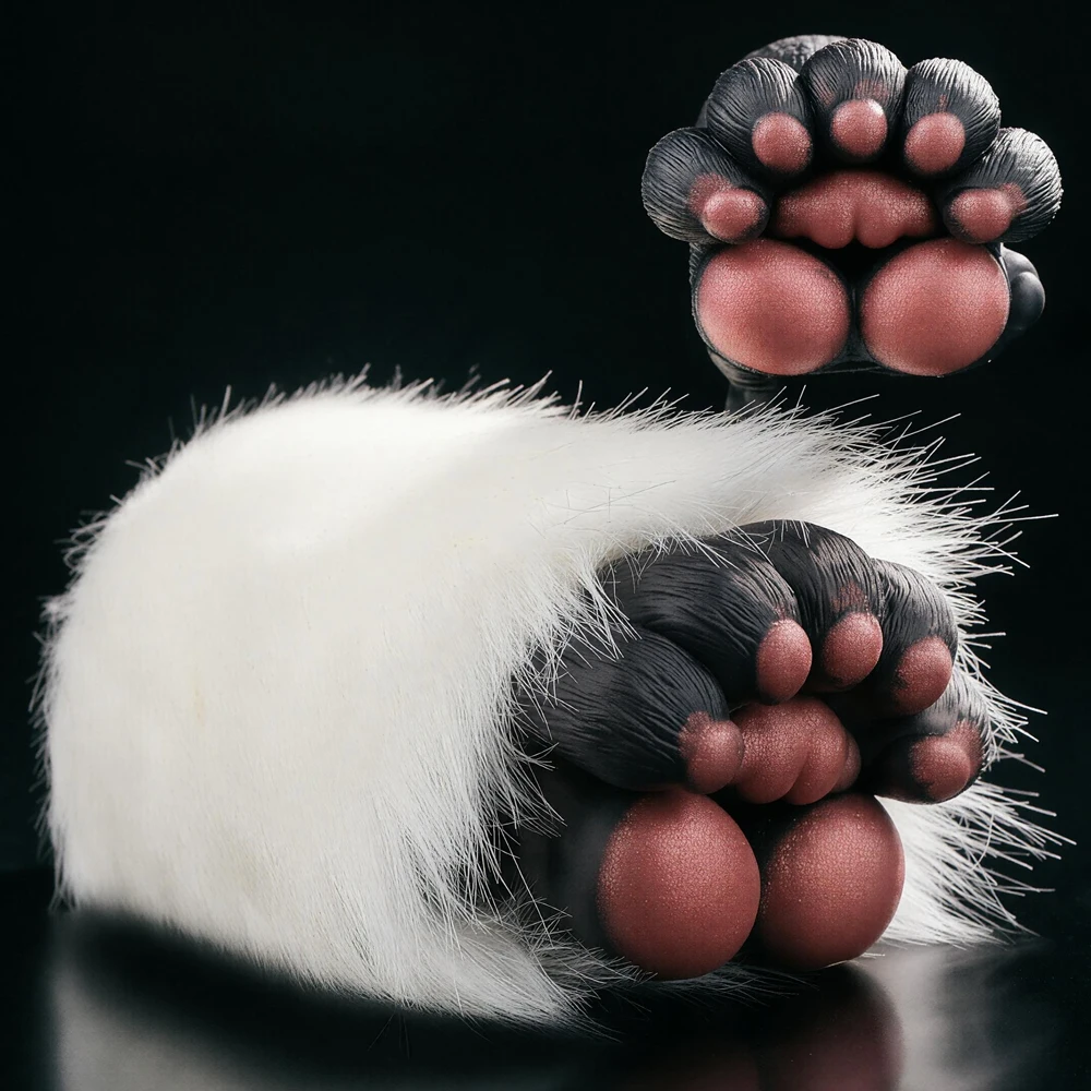 GEEBA Fantasy Furry Male Masturbator Cup Silicone Adult Onahole With Artificial Fur Sex Toys For Men18+ Realistic Vagina Stroker