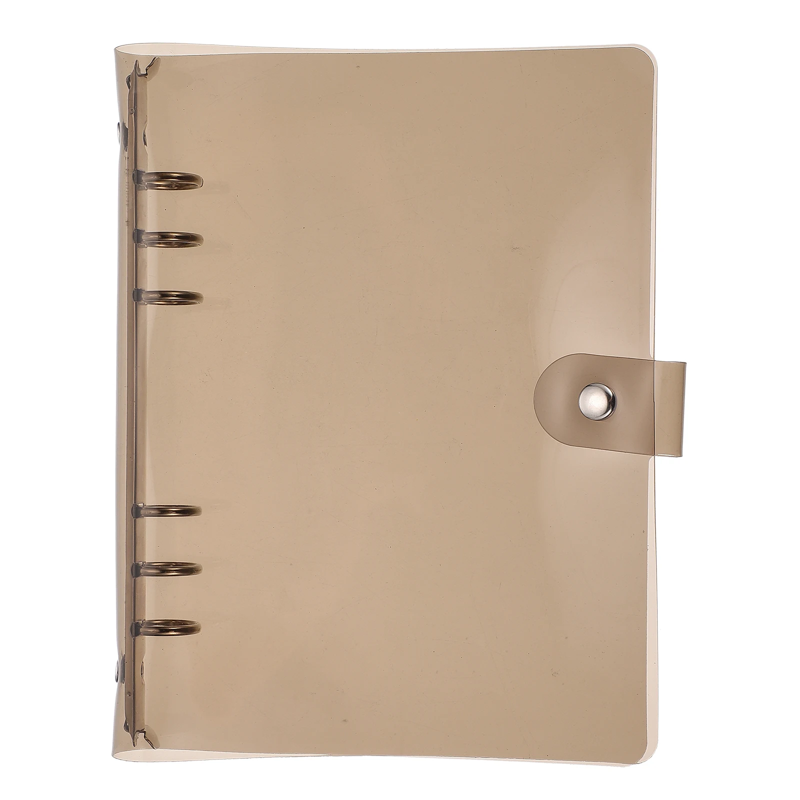 

1 pc 6-Hole Pvc Binder Book Cover Waterproof Notepad Case Notebook Protector For Office Supply Travel Diary Handbook
