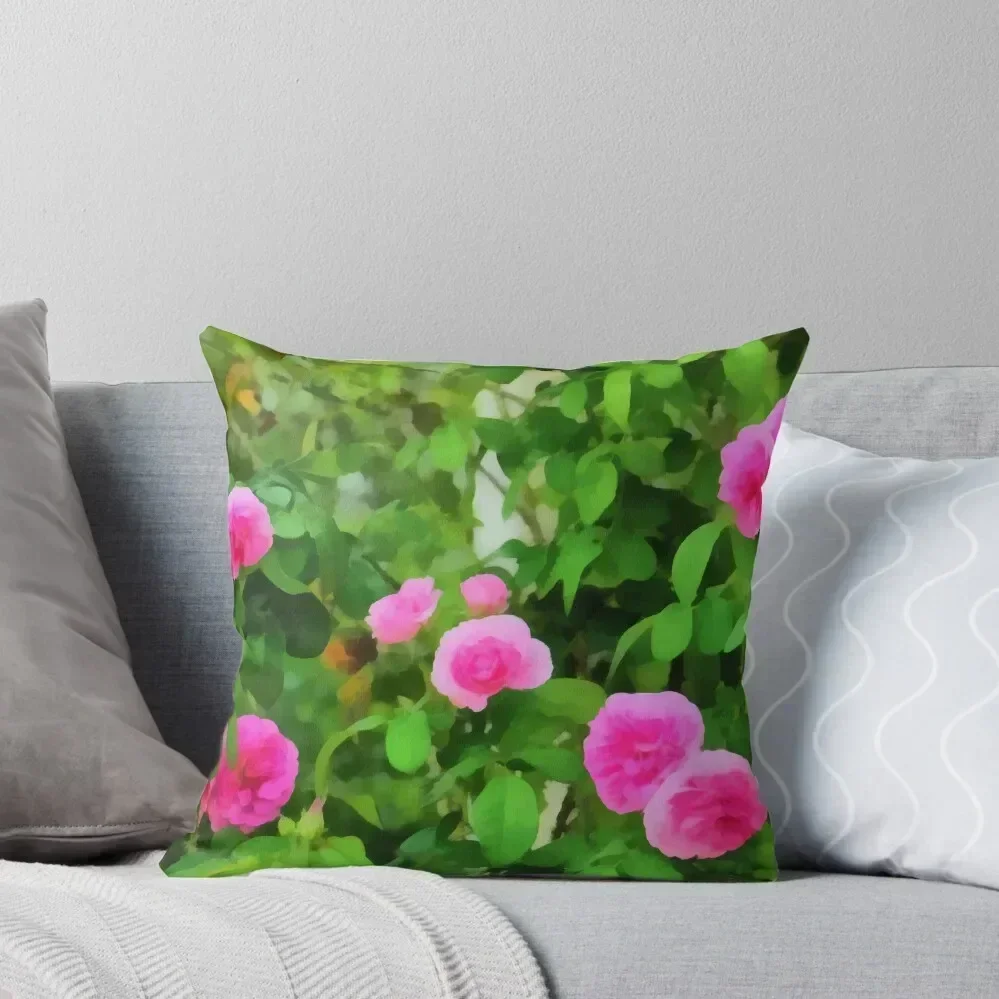 Gertrude Jekyll Roses Throw Pillow christmas decorations for home 2025 Decorative Cushions pillow