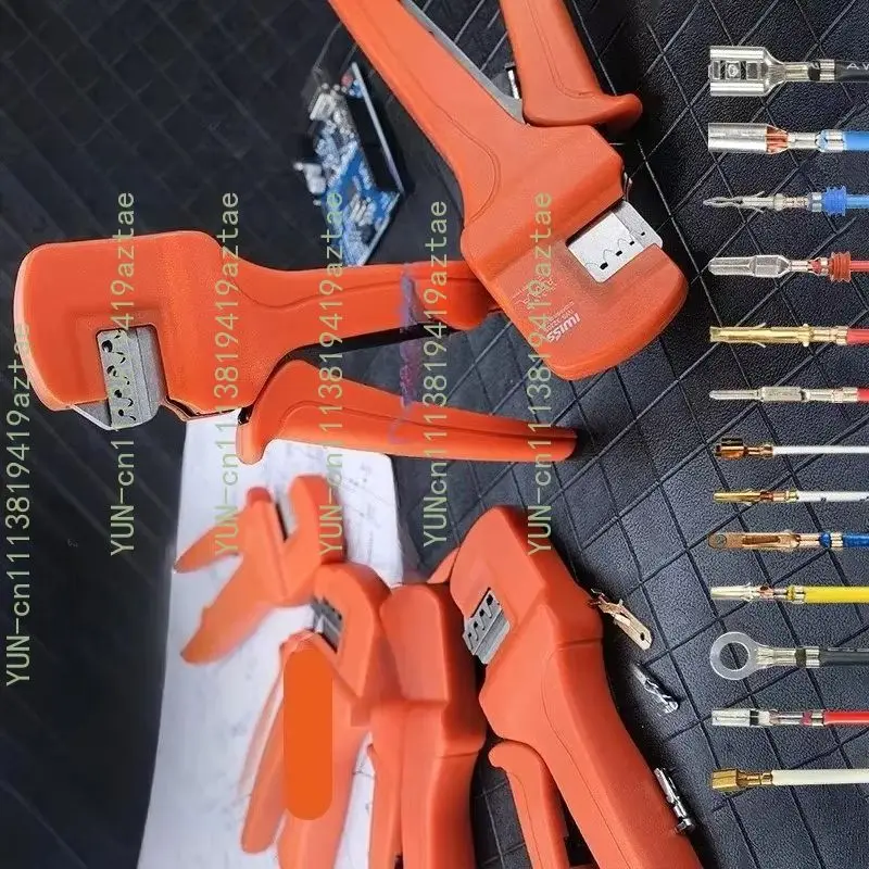 IWS-3220S Wire Crimping Tool for JST, Molex, Dupont Micro Terminals Connectors Crimper, AWG 32-22 Mini Hand Plier