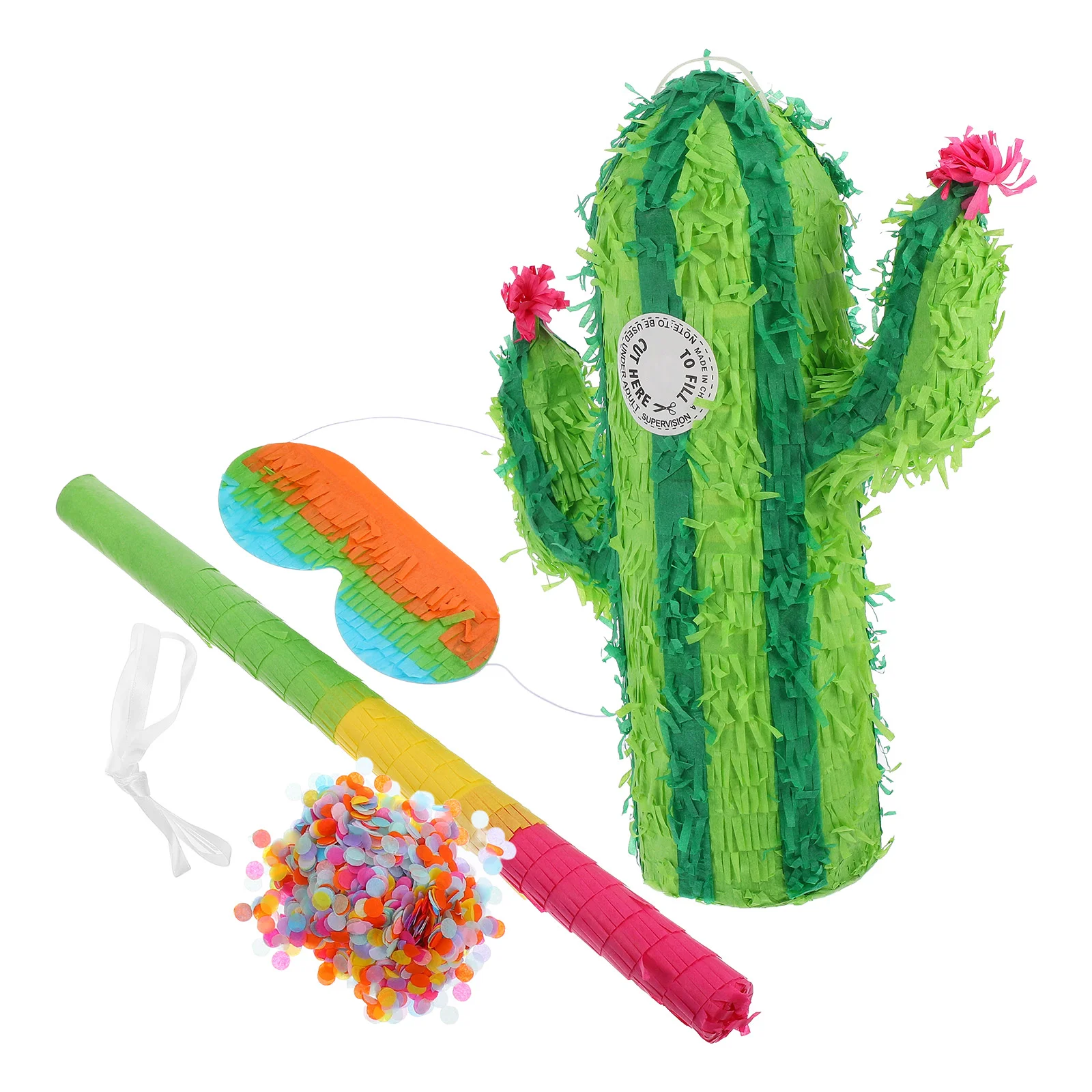 Cactus Toys Fiesta Party Decorations Pinata Taco Mexican Mini Pinatas Halloween Large